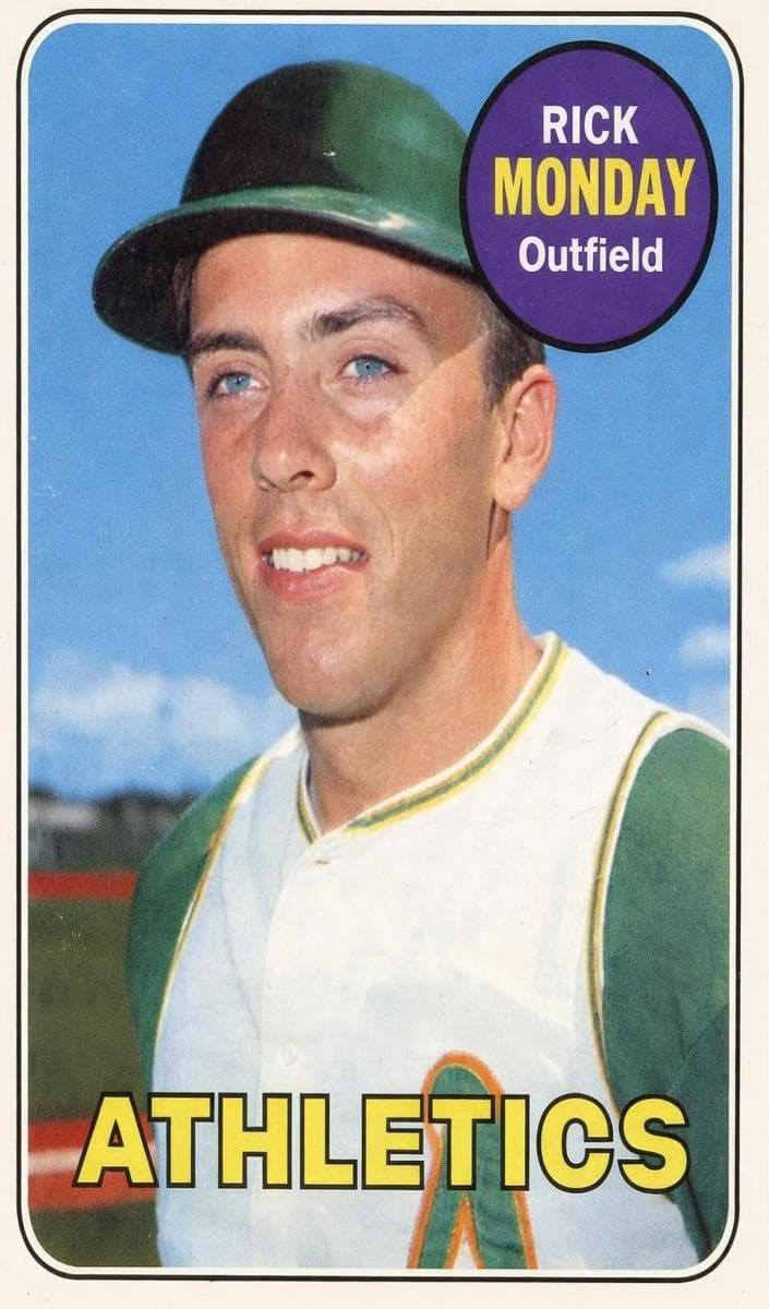 Rick Monday 1969 topps O-Pee-Chee