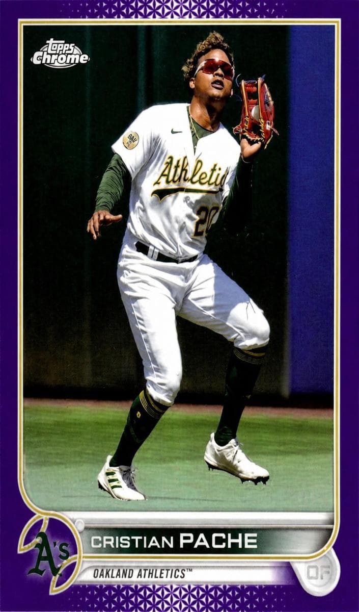Cristian Pache trading card