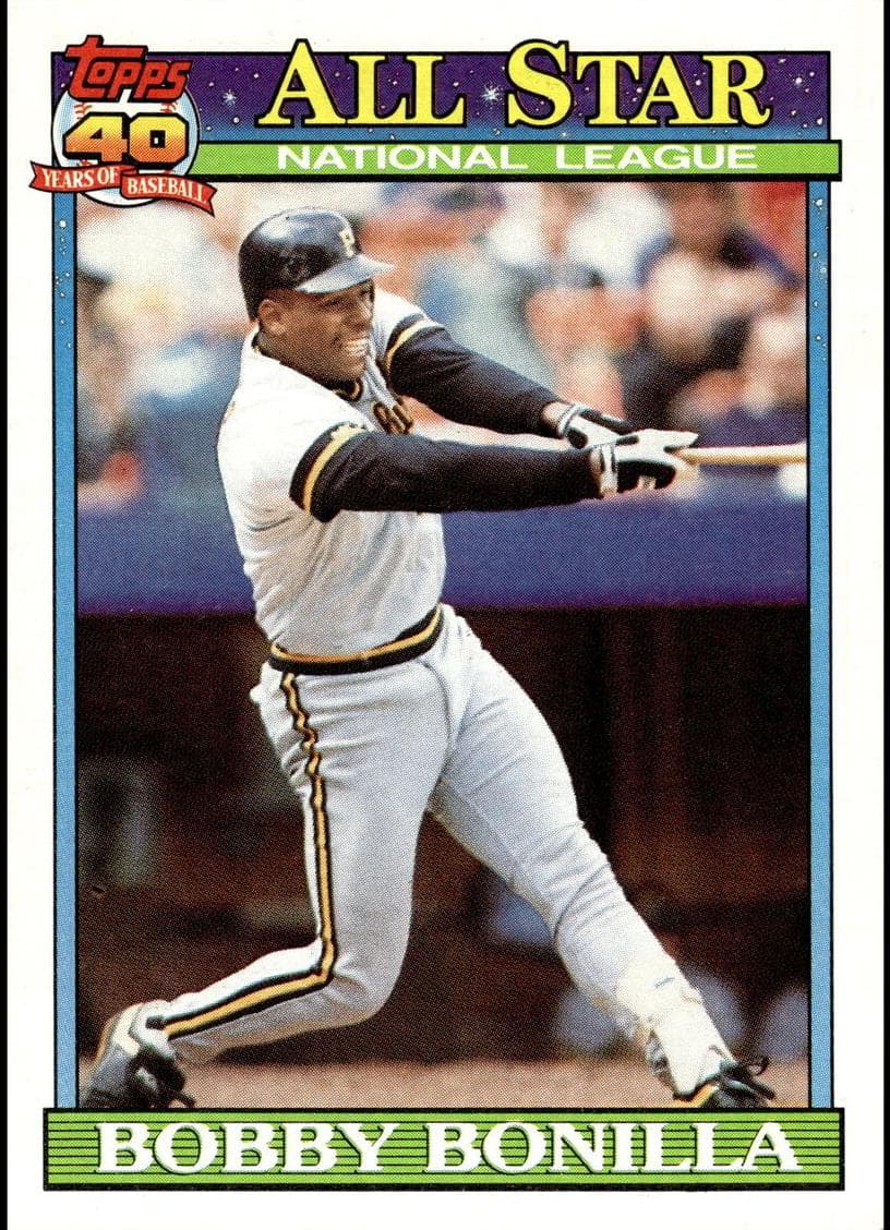 Bobby Bonilla 1991 topps Topps