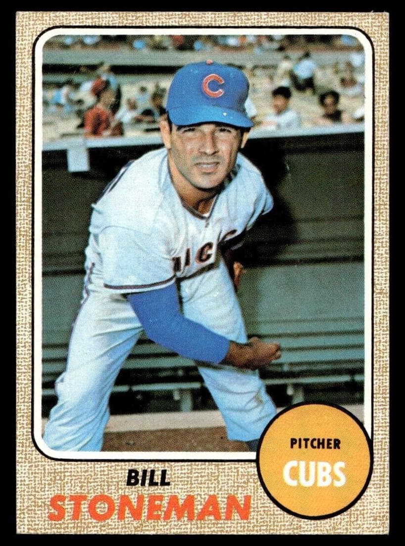 Bill Stoneman 1968 topps Topps
