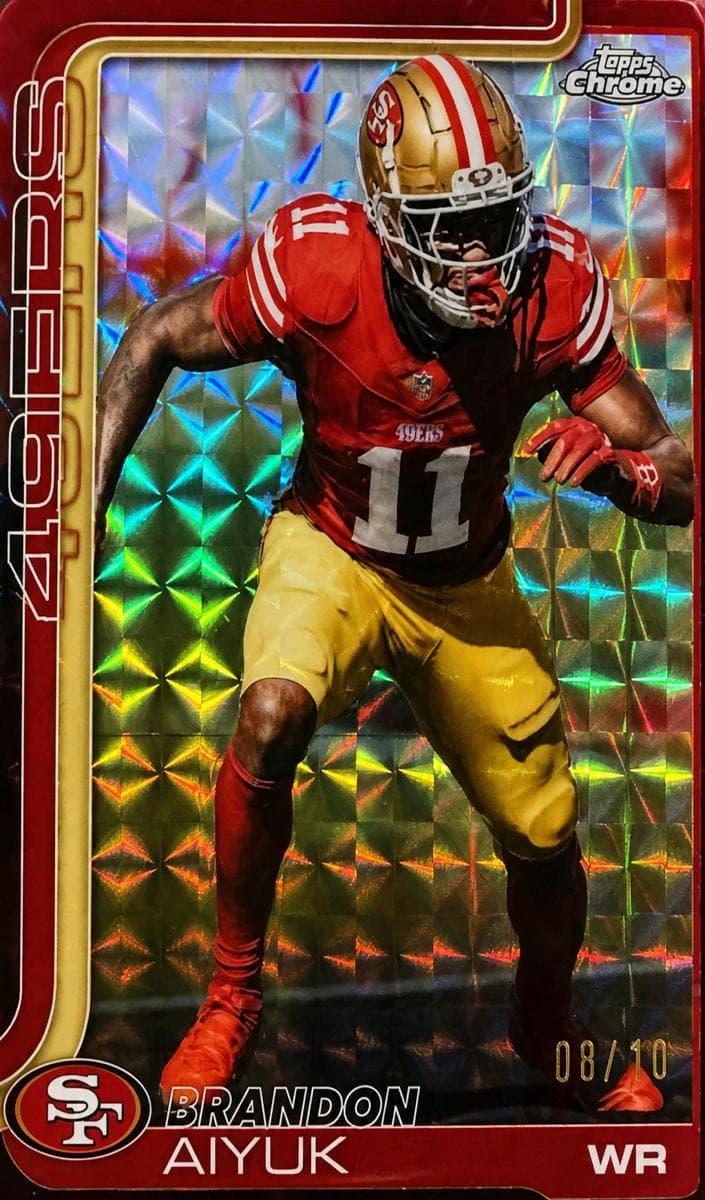 Brandon Aiyuk trading card