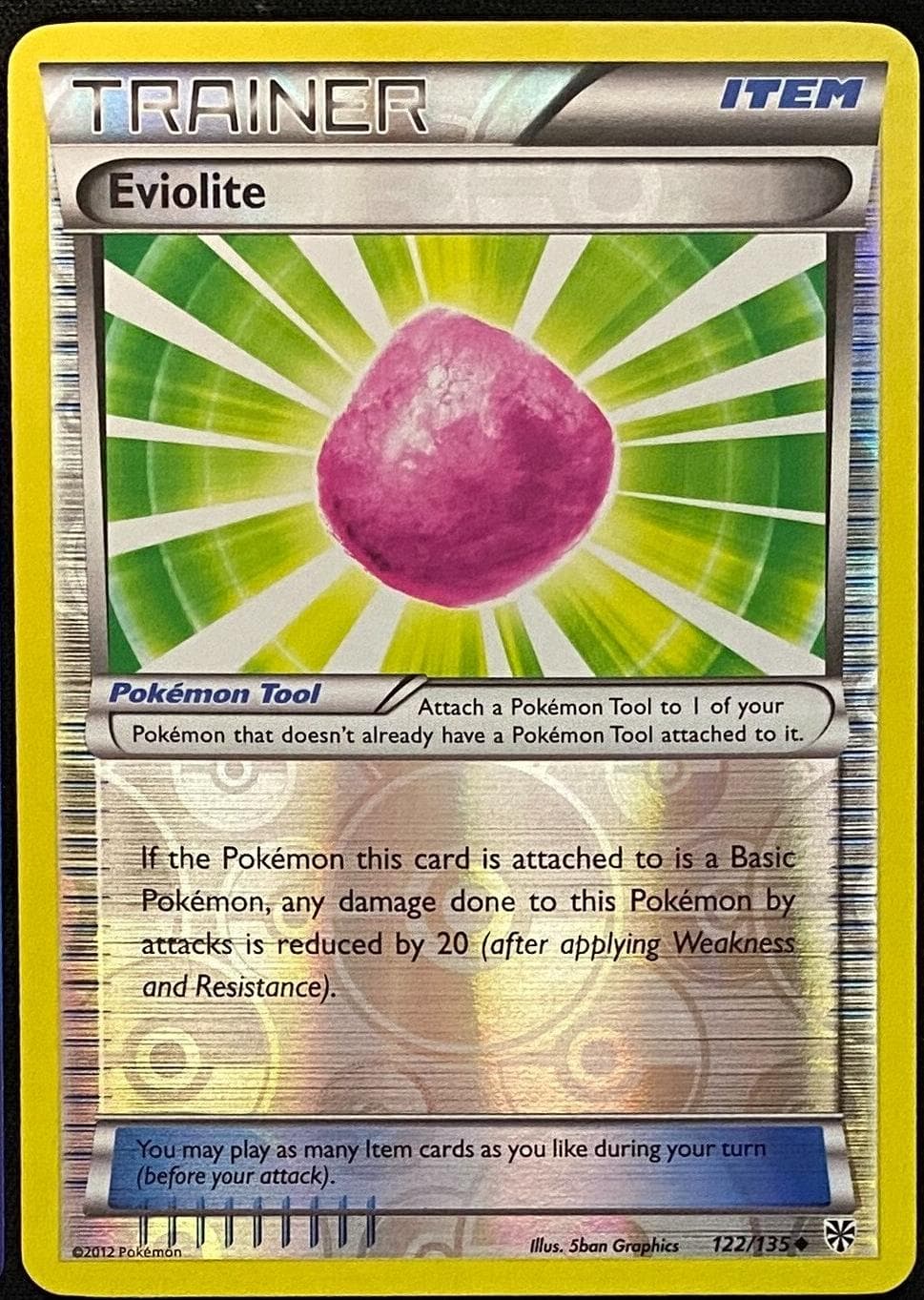 Eviolite trading card