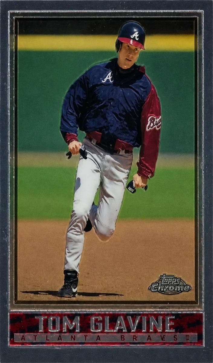 Tom Glavine 1998 topps Topps Chrome