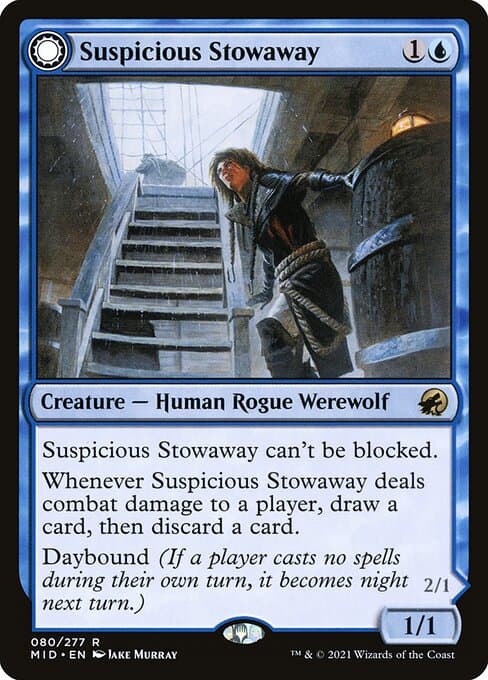 Suspicious Stowaway & Seafaring Werewolf #80