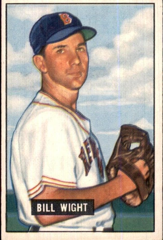 Bill Wight 1951 bowman Bowman