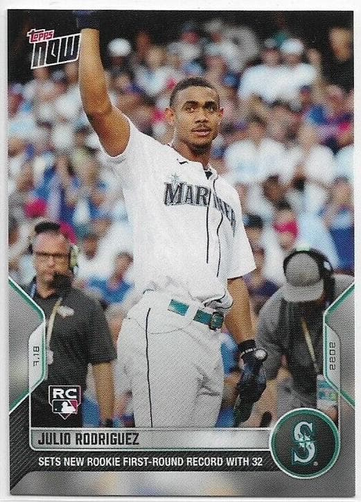 Julio Rodriguez 2022 topps Now