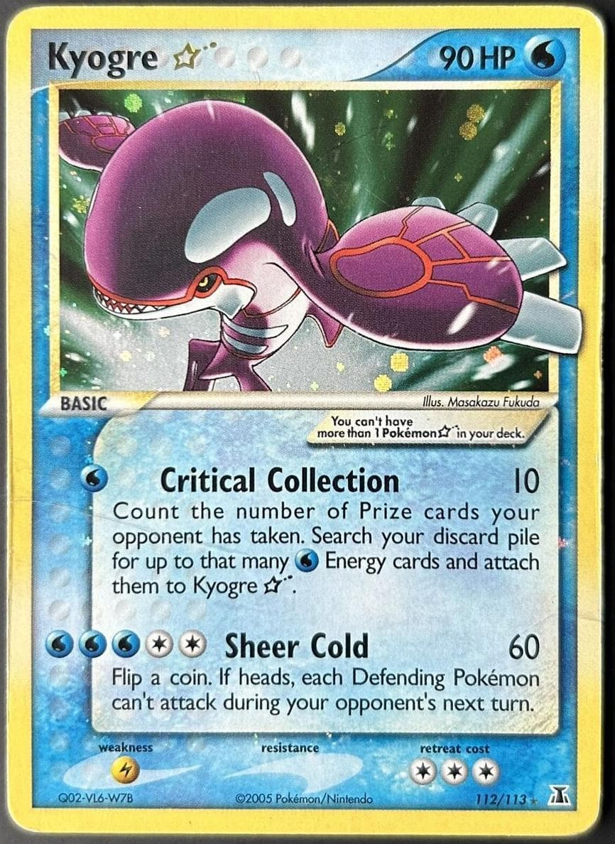 Kyogre ★ #112