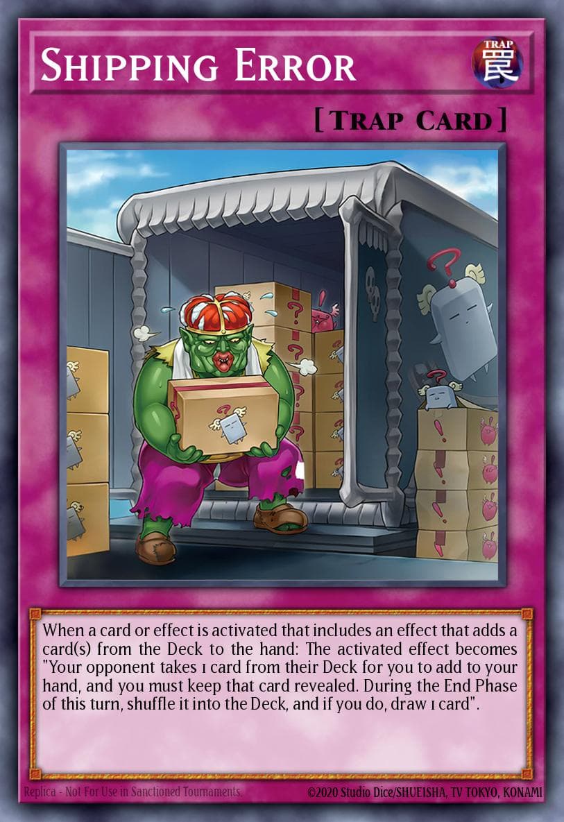 Shipping Error #DUAD-EN079