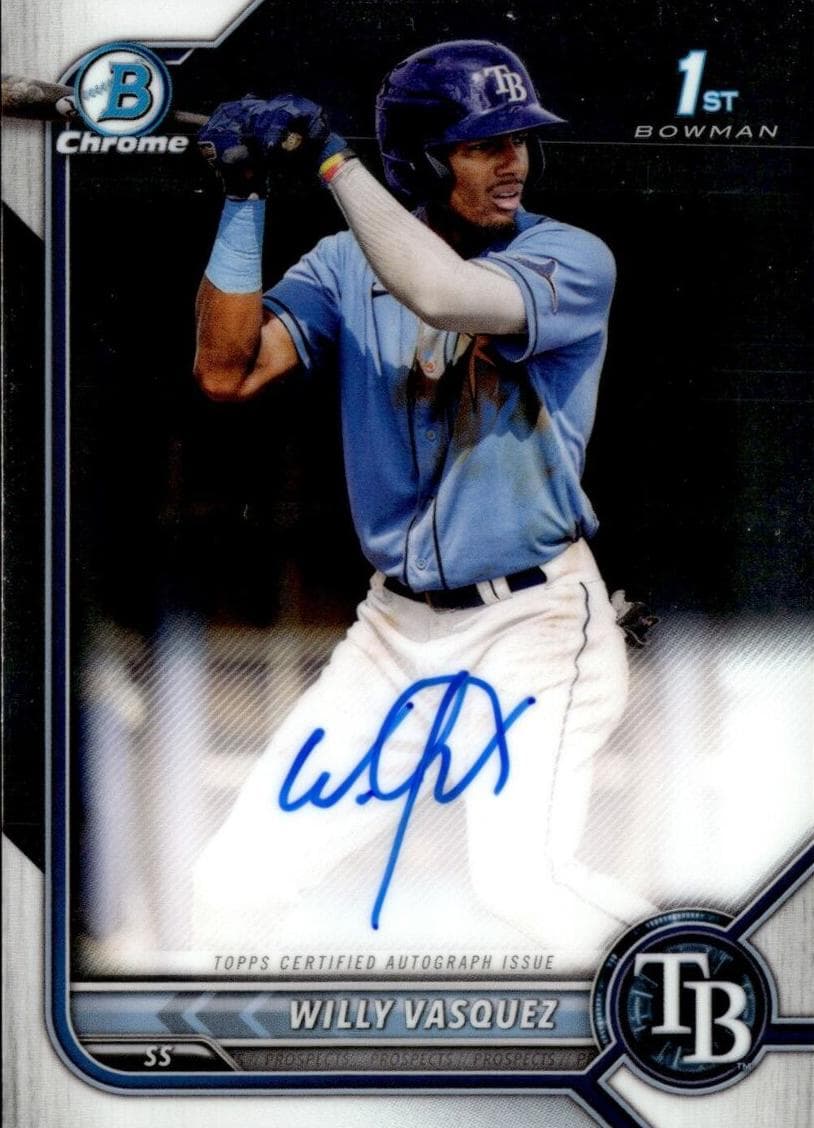 Willy Vasquez trading card