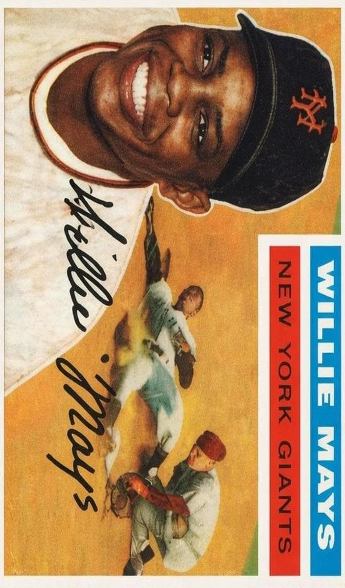 Willie Mays 1997 topps Topps