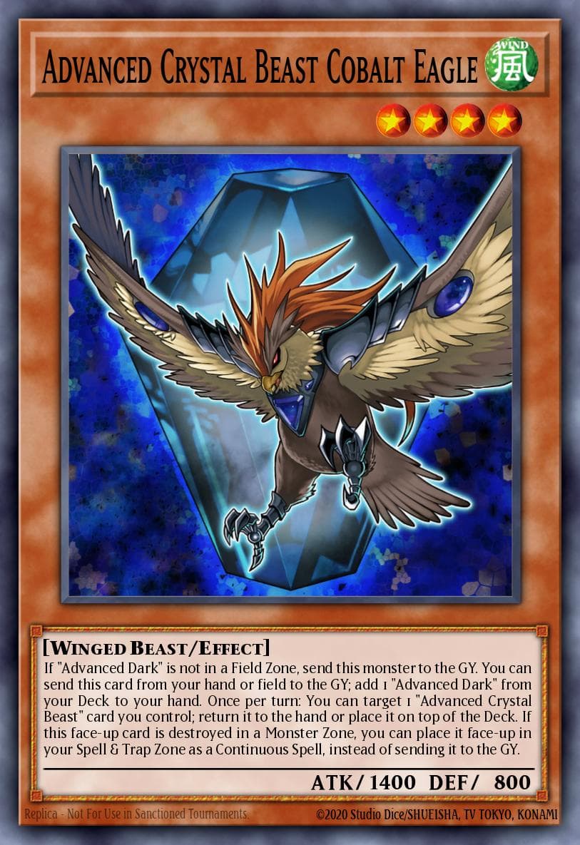 Advanced Crystal Beast Cobalt Eagle #BLCR-EN015
