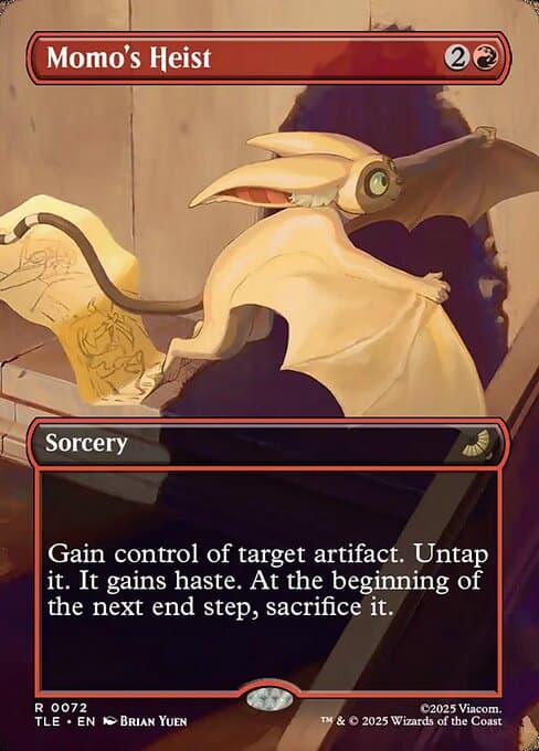 Momo's Heist 2025 Magic: The Gathering Avatar: The Last Airbender Eternal Borderless