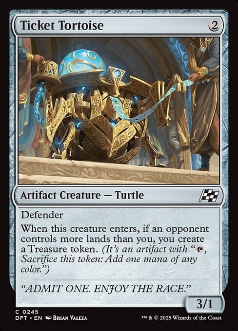 Ticket Tortoise #245