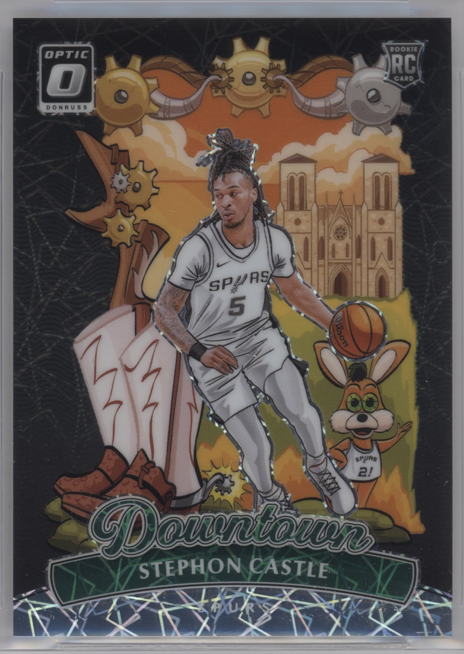 Stephon Castle 2024 panini Donruss Optic