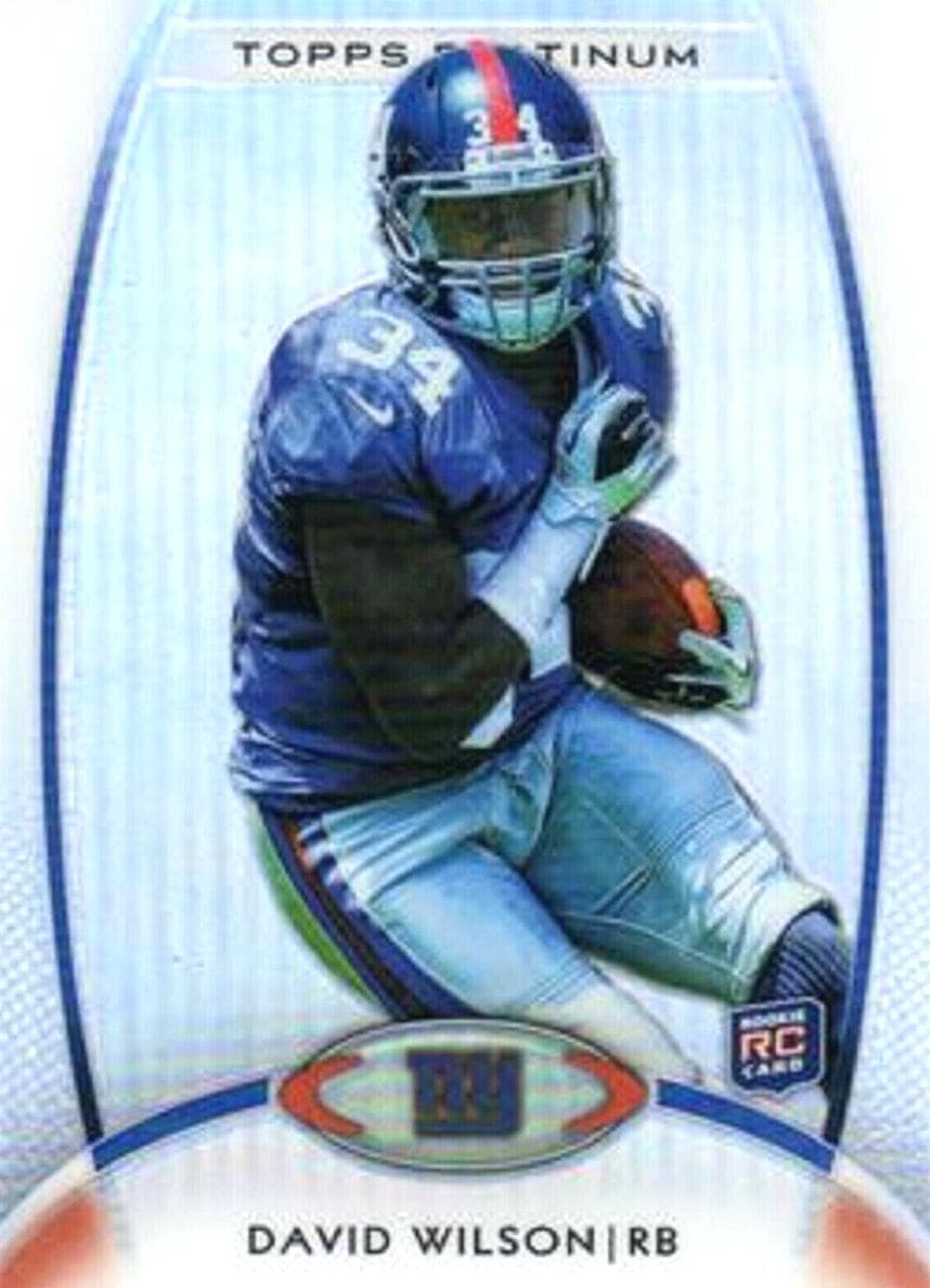 David Wilson 2012 topps Platinum