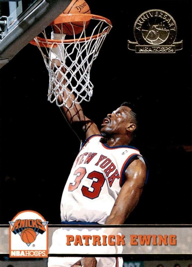 Patrick Ewing 1993 panini Hoops