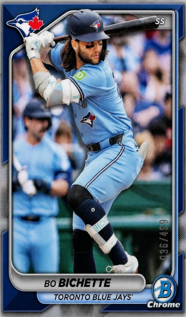 Bo Bichette 2024 bowman Bowman Chrome