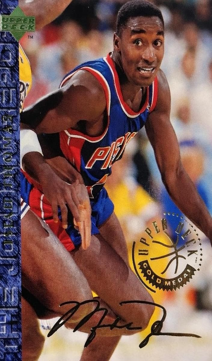 Isiah Thomas 1994 upper-deck Upper Deck Team USA