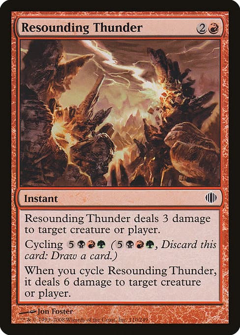 Resounding Thunder #110
