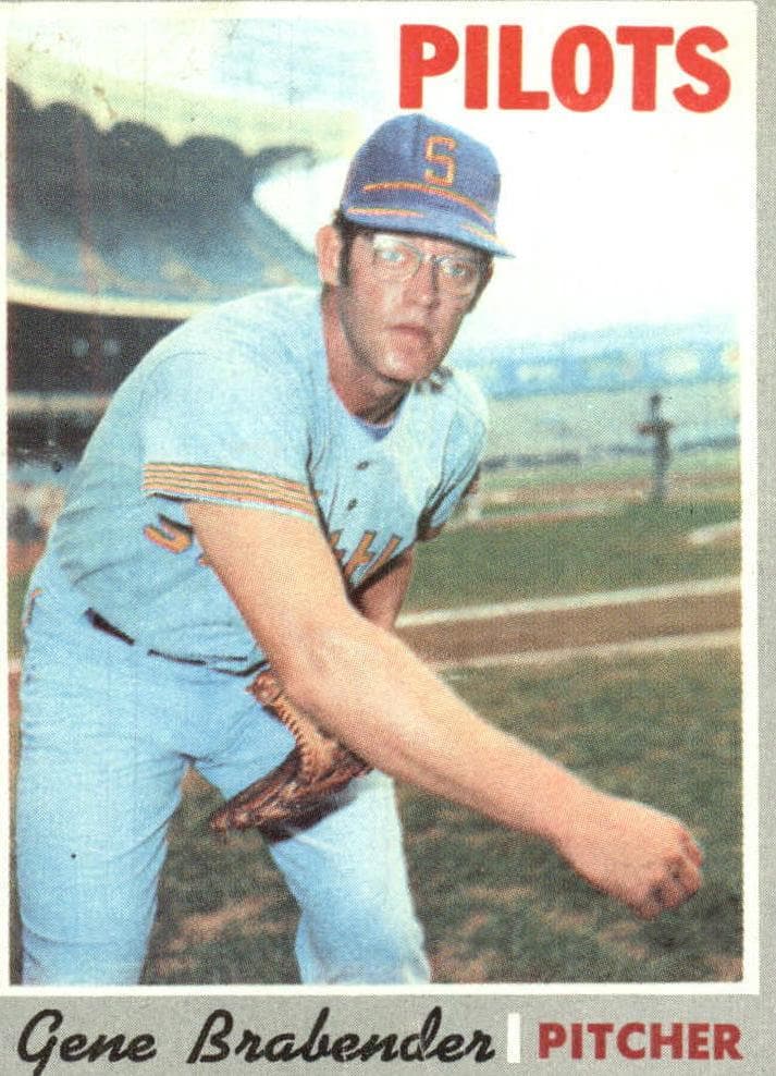 Gene Brabender 1970 topps Topps