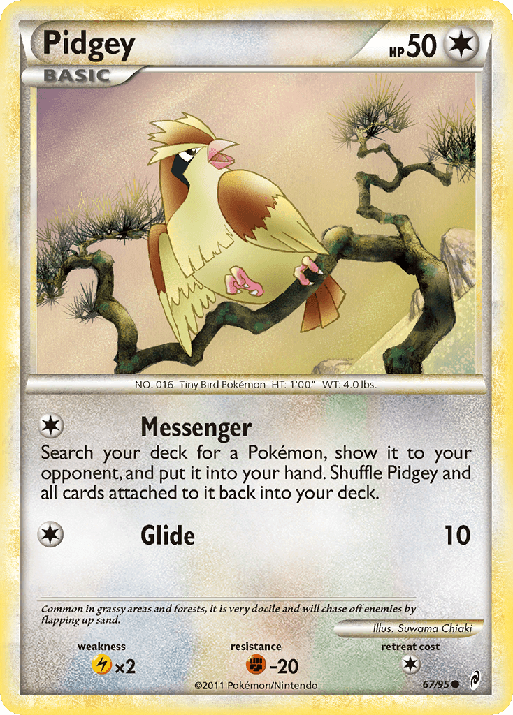 Pidgey 2011 Pokemon Call of Legends