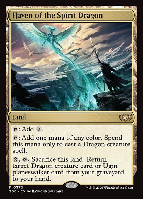 Haven of the Spirit Dragon 2022 Magic: The Gathering Starter Commander Decks