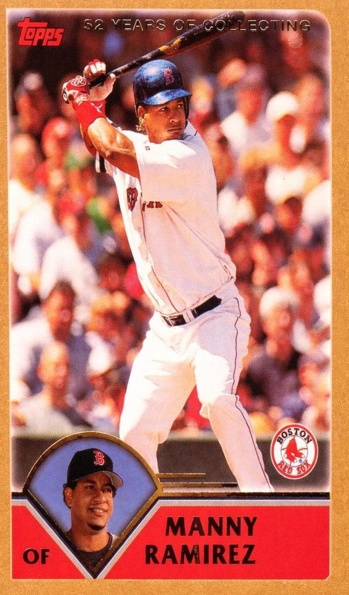 Manny Ramirez 2003 topps Topps