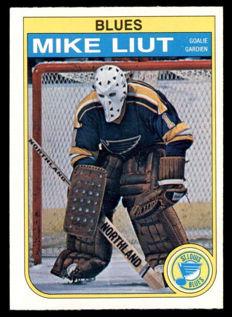 Mike Liut 1982 topps O-Pee-Chee