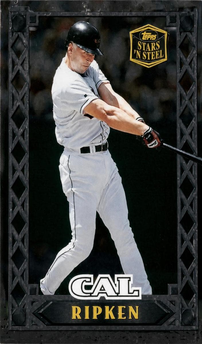Cal Ripken Jr. 1999 topps Topps Stars 'N Steel