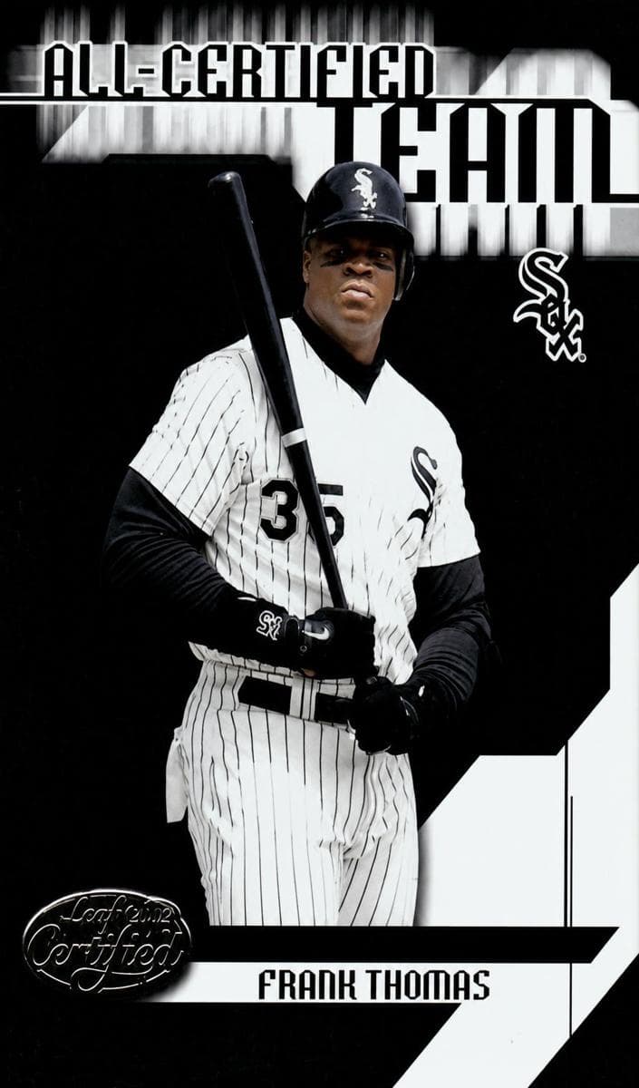 Frank Thomas 2002 leaf