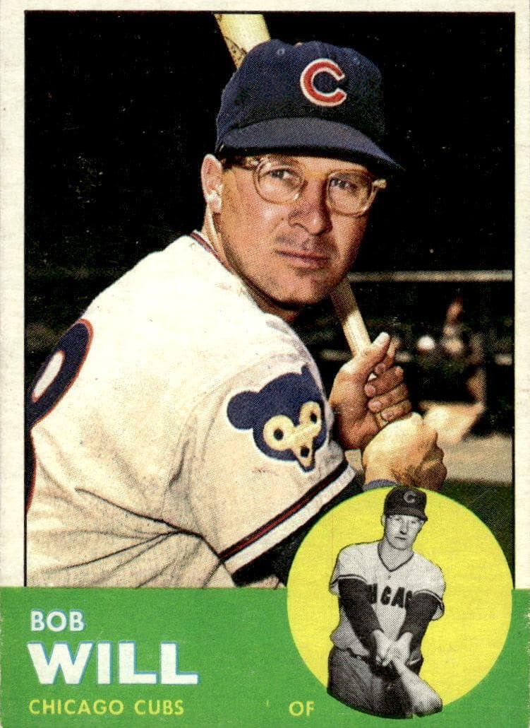 Bob Will 1963 topps Topps
