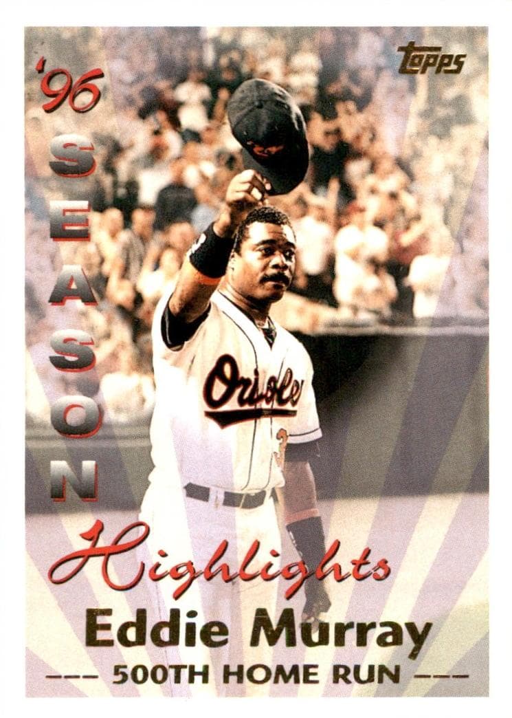 Eddie Murray 1997 topps Topps Chrome