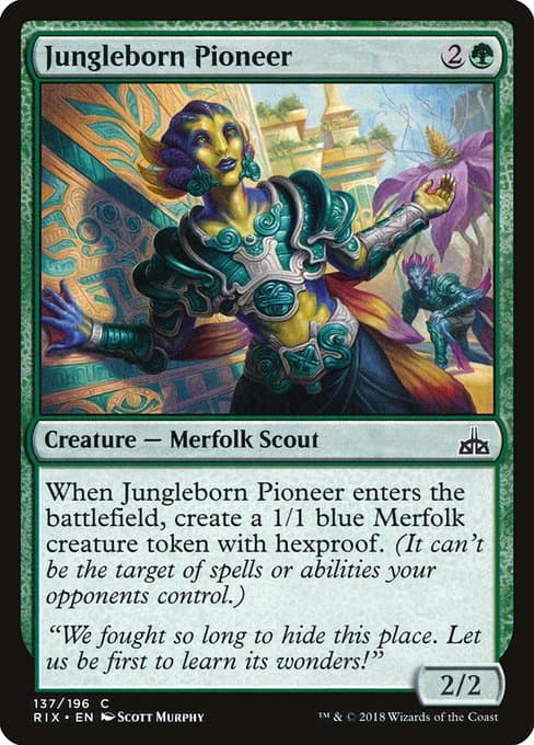 Jungleborn Pioneer 2018 Magic: The Gathering Rivals of Ixalan
