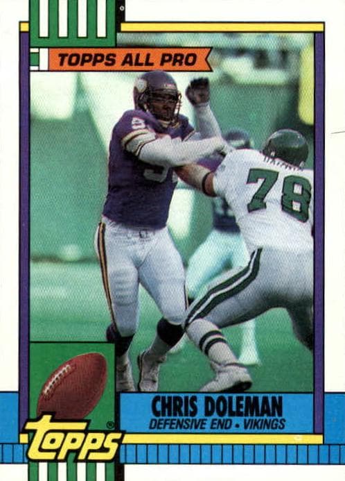 Chris Doleman 1990 topps