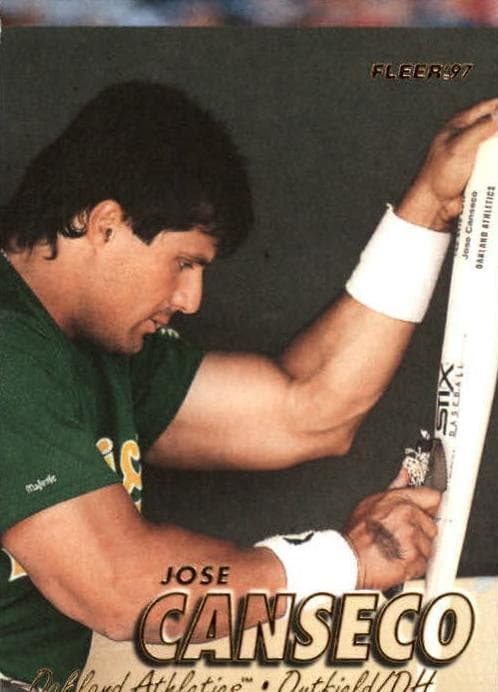 Jose Canseco 1997 fleer Fleer