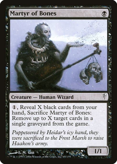 Martyr of Bones 2006 Magic: The Gathering