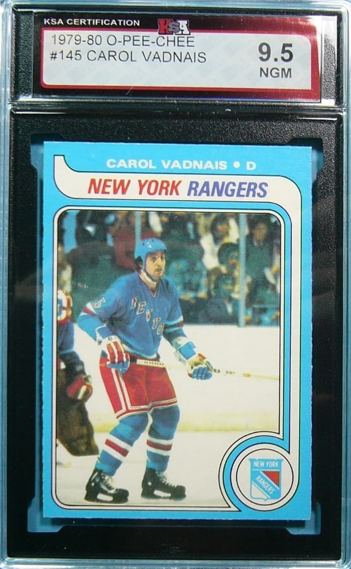 NHL HOCKEY CAROL VADNAIS KSA 9 1979 O-Pee-Chee 1979 O-Pee-Chee