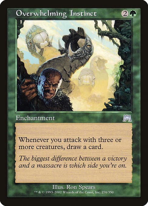 Overwhelming Instinct 2022 Magic: The Gathering Starter Commander Decks