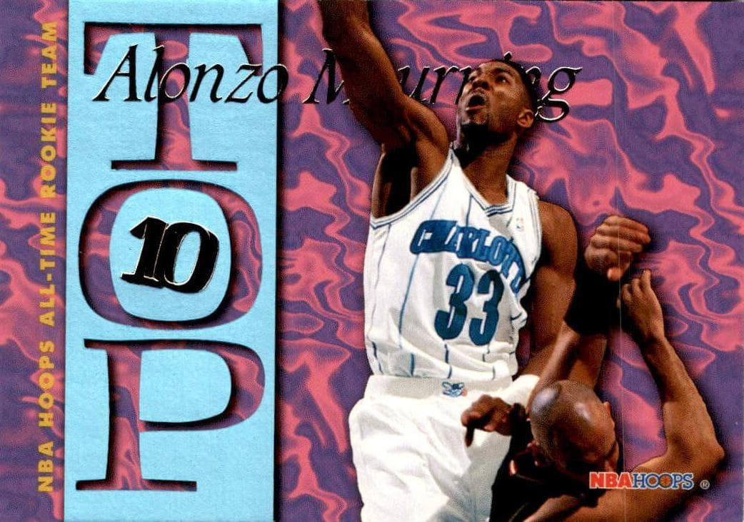 Alonzo Mourning 1995 panini