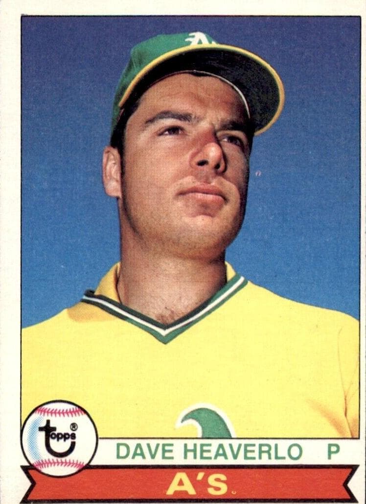 Dave Heaverlo 1979 topps Topps