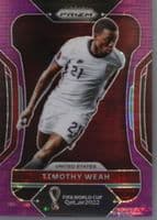 Timothy Weah trading card