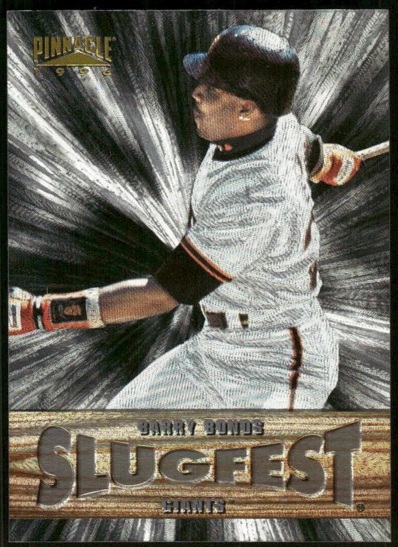 Barry Bonds 1996 unknown Pinnacle