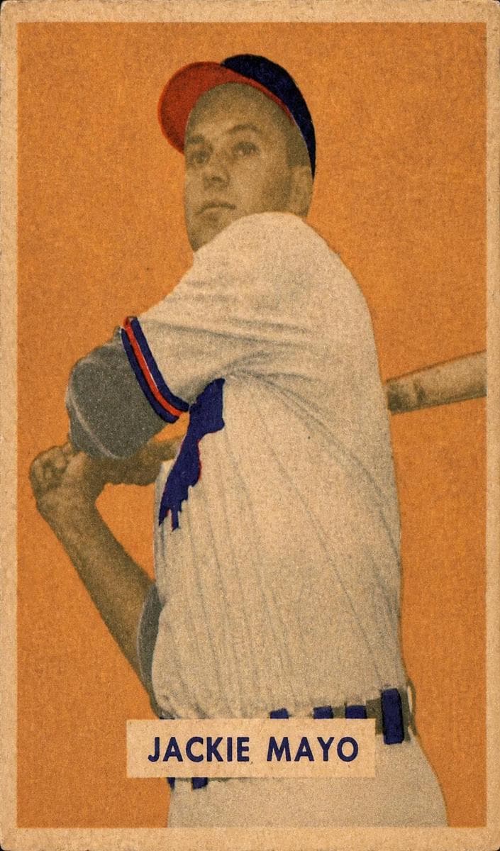 Jackie Mayo 1949 bowman Bowman