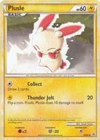 Plusle trading card