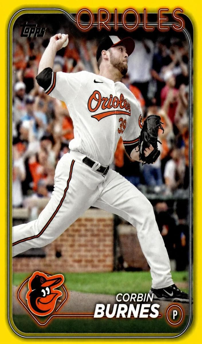 Corbin Burnes 2024 topps Topps