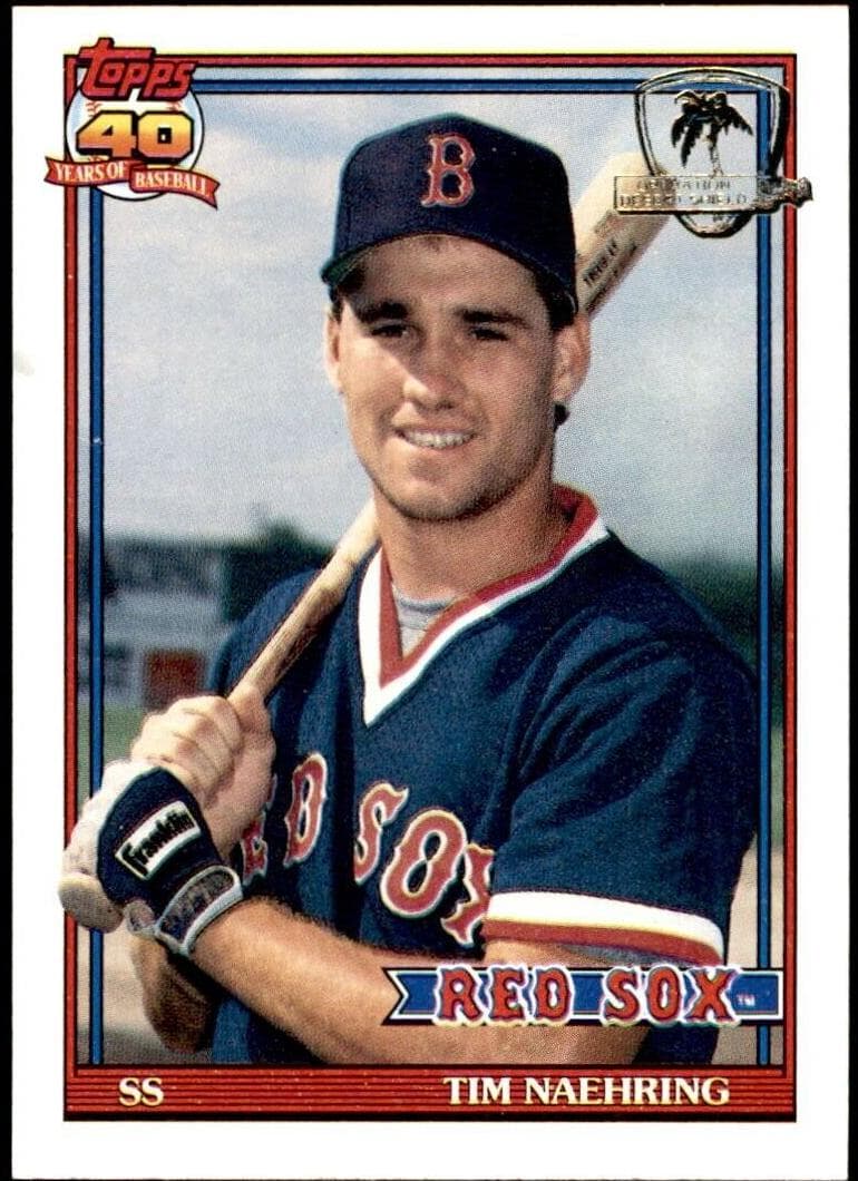 Tim Naehring 1991 topps Topps