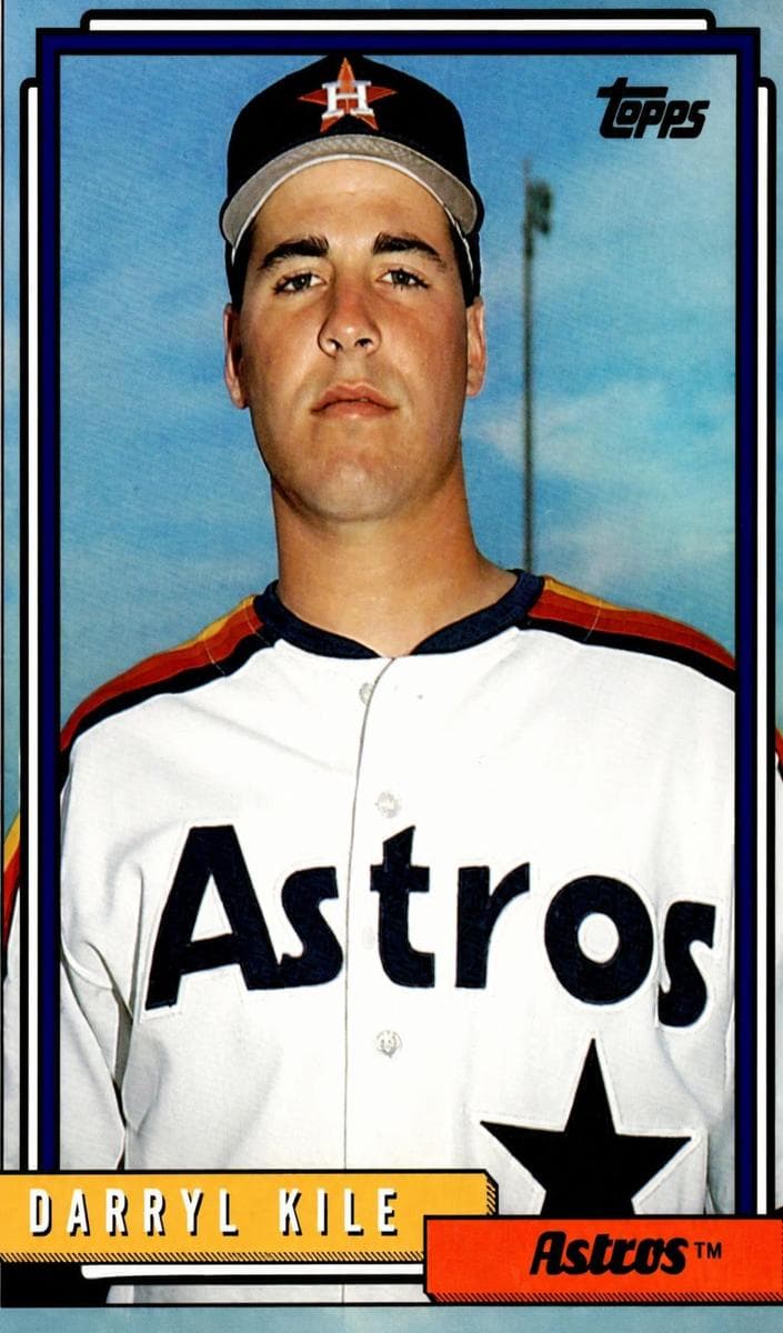 Darryl Kile 1992 topps Topps