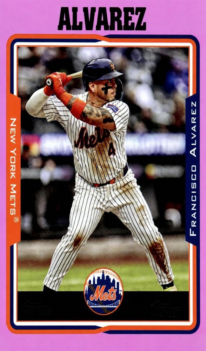 Francisco Alvarez 2025 topps