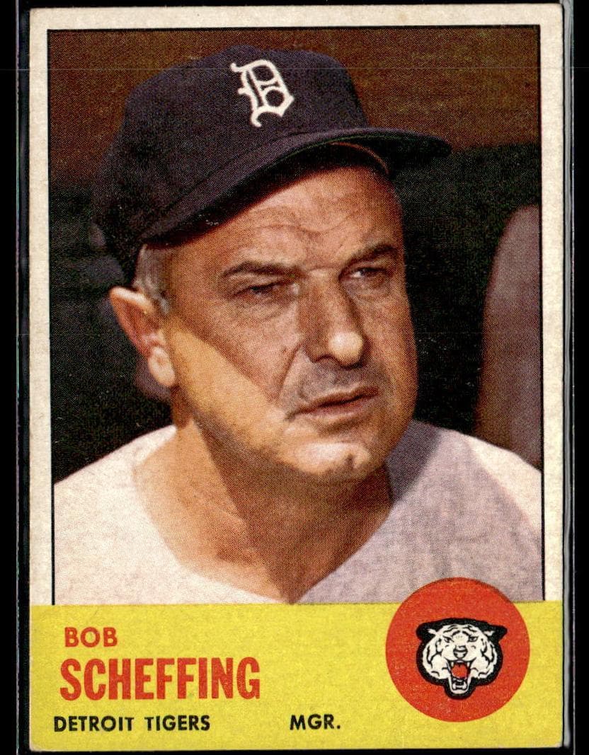 Bob Scheffing 1963 topps Topps