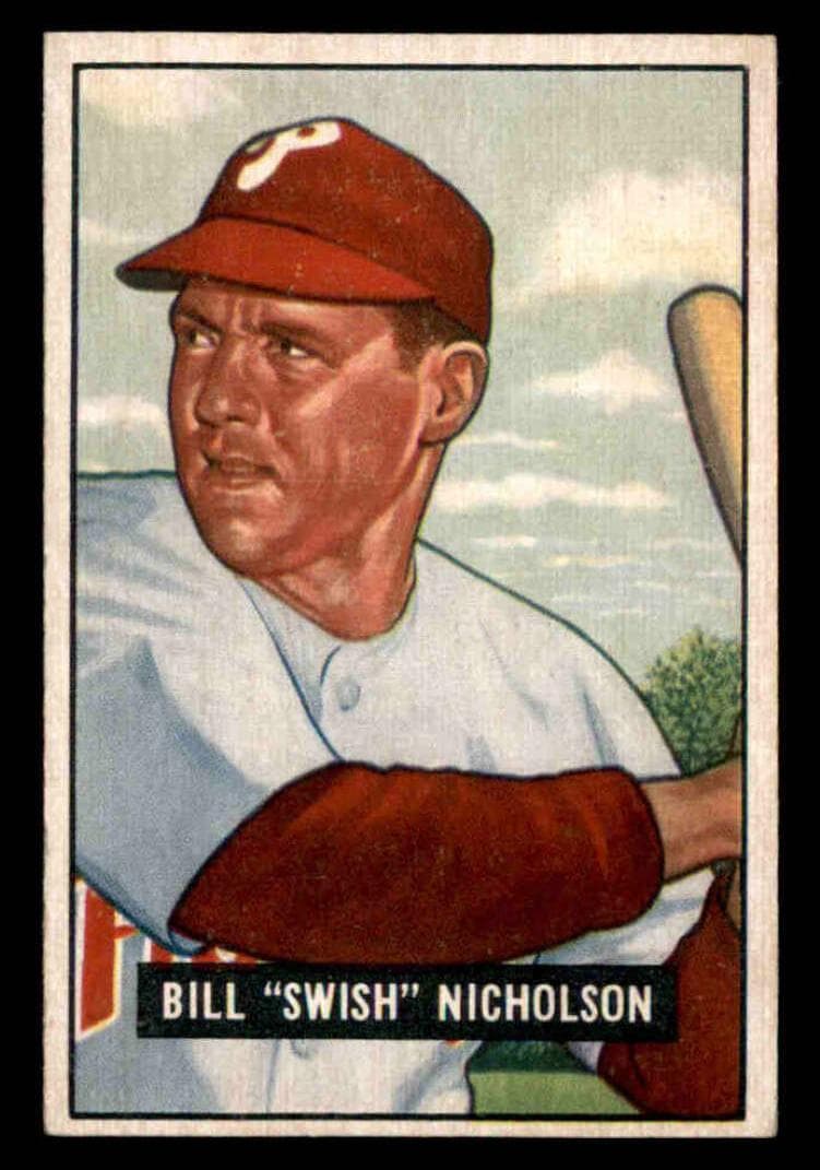 Bill Nicholson 1951 bowman Bowman